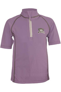 2022 Woof Wear Young Rider Short Sleve Riding Shirt WA0007 - Lilac